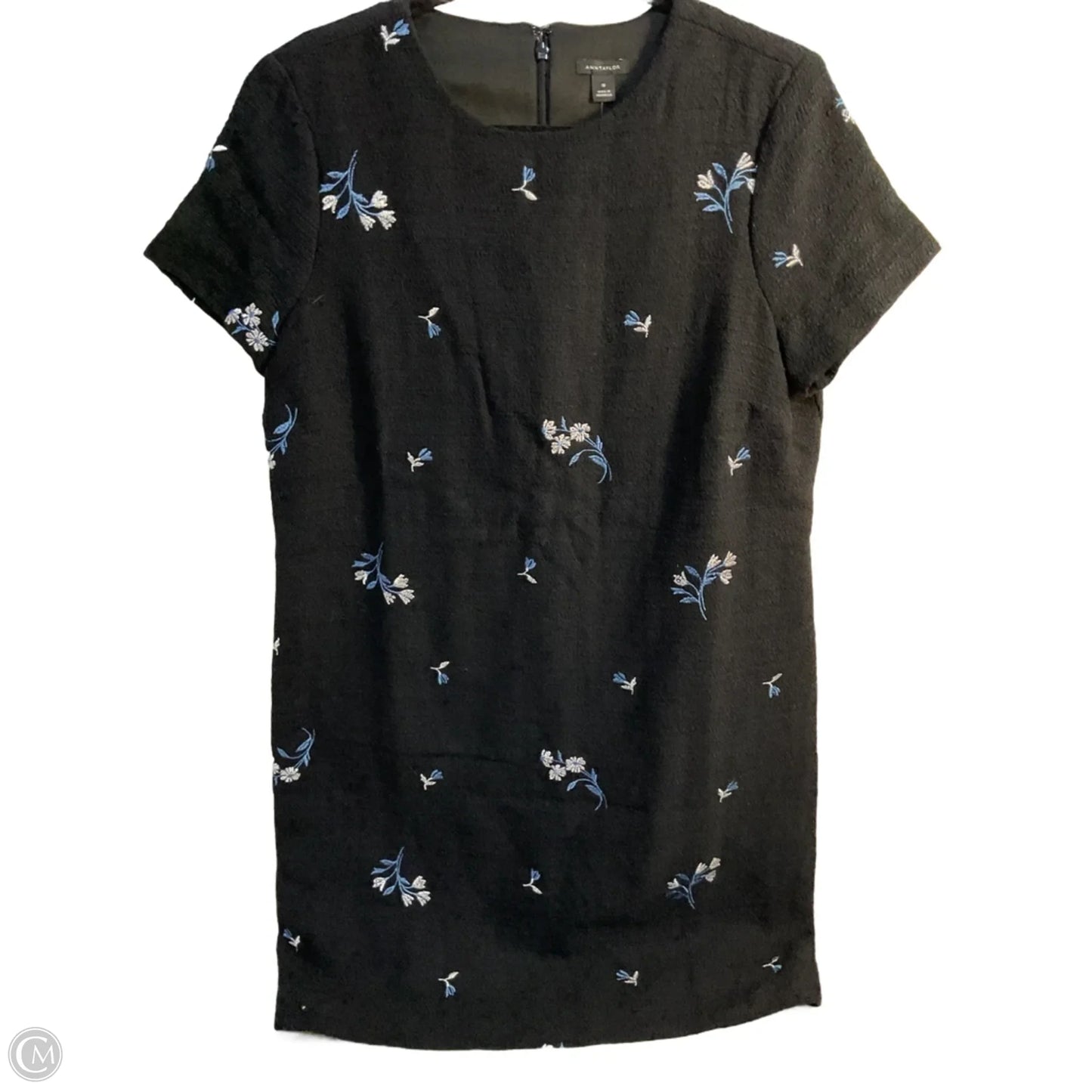 Dress Party Short By Ann Taylor In Black, Size: M