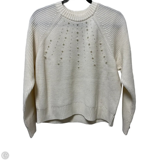 Sweater By French Connection In Cream, Size: M
