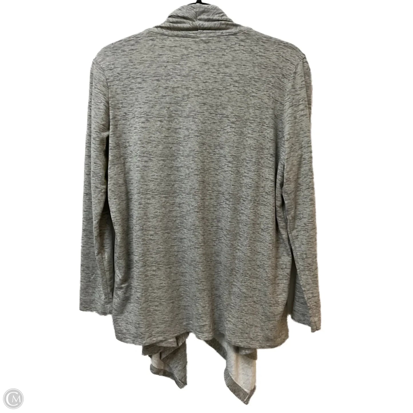 Sweater Cardigan By Natori In Grey, Size: S