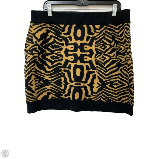 Skirt Mini & Short By Clothes Mentor In Animal Print, Size: Xxl