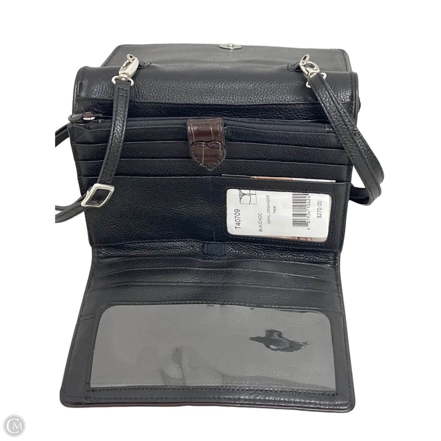 Crossbody Leather By Brighton, Size: Medium