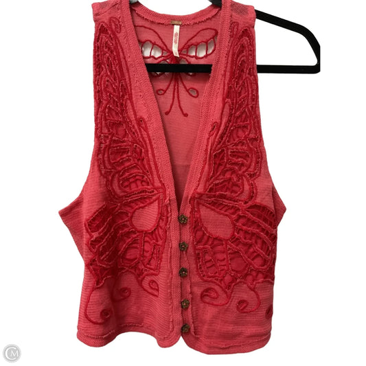 Top Sleeveless By Free People In Red, Size: S