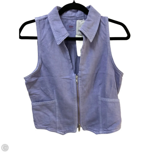 Top Sleeveless By Levis In Purple, Size: S