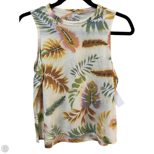 Tank Top By For The Republic In Yellow, Size: Xs
