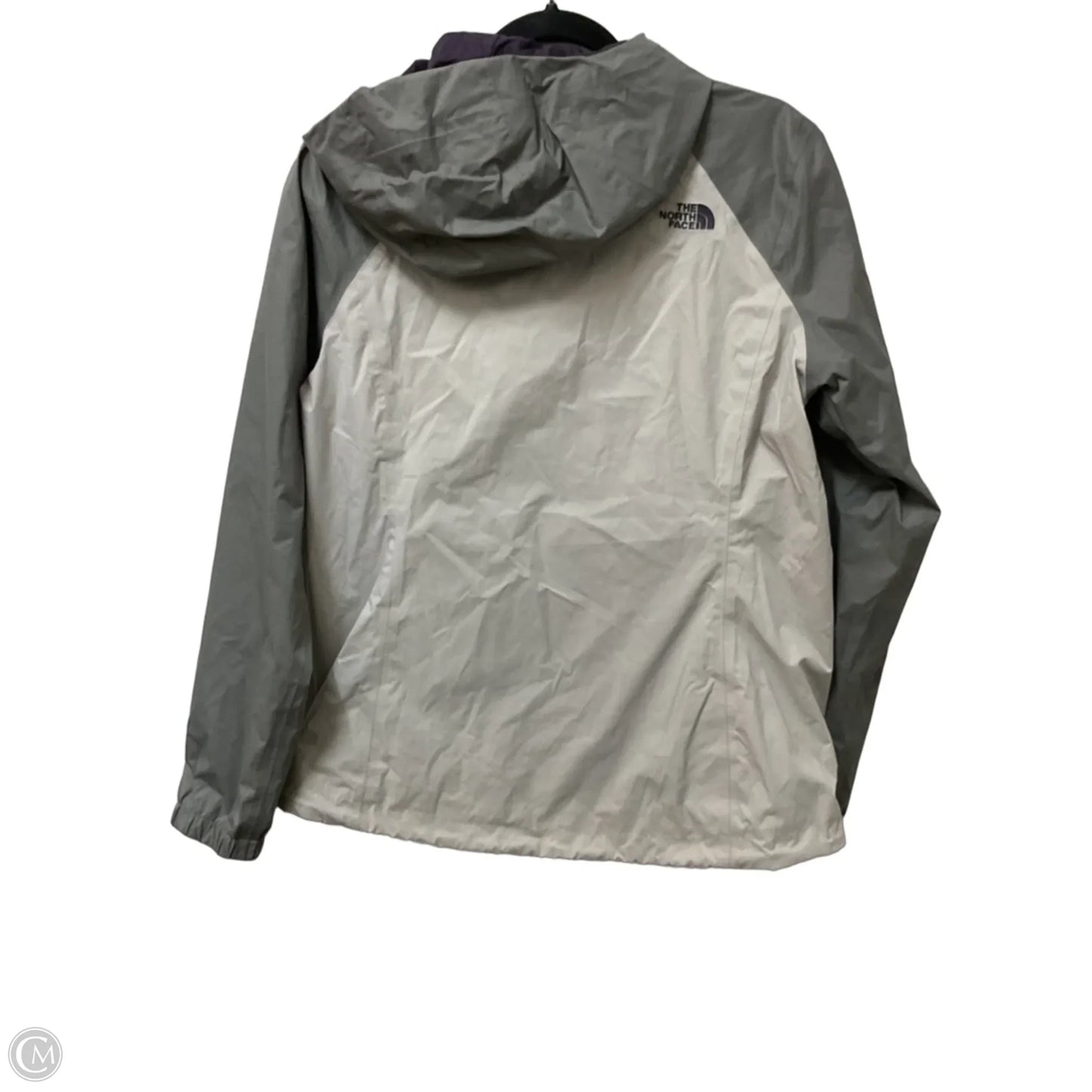 Jacket Windbreaker By The North Face In Grey, Size: M