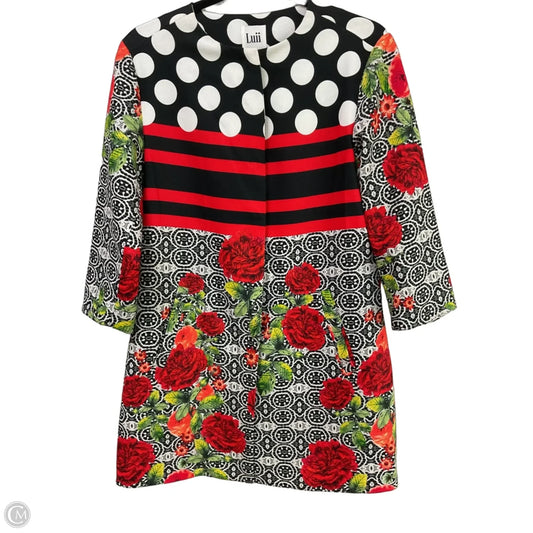 Jacket Other By Luii In Black & Red, Size: S