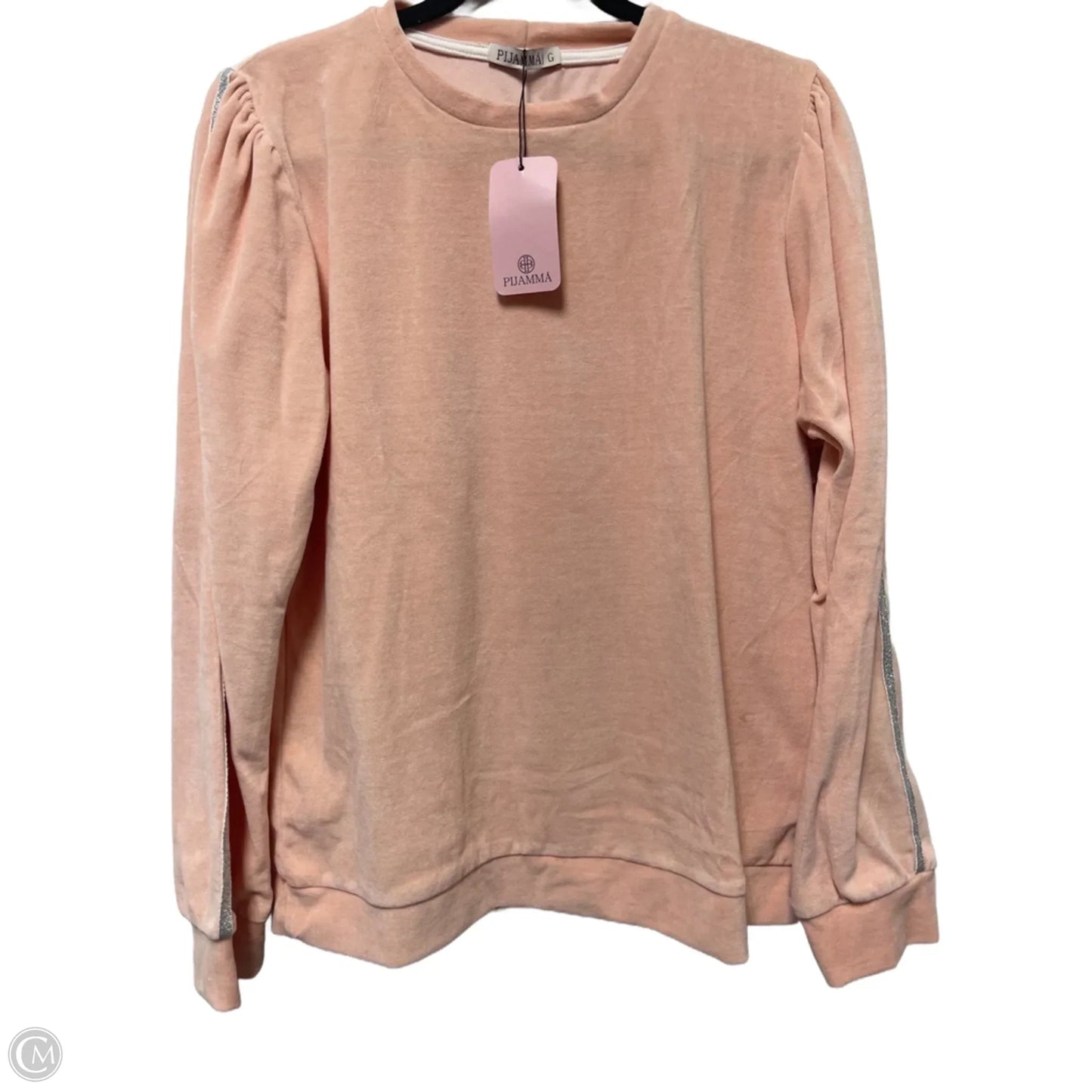 Sweatshirt Crewneck By Clothes Mentor In Pink, Size: M