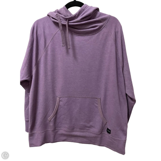 Sweatshirt Hoodie By The North Face In Purple, Size: Xl