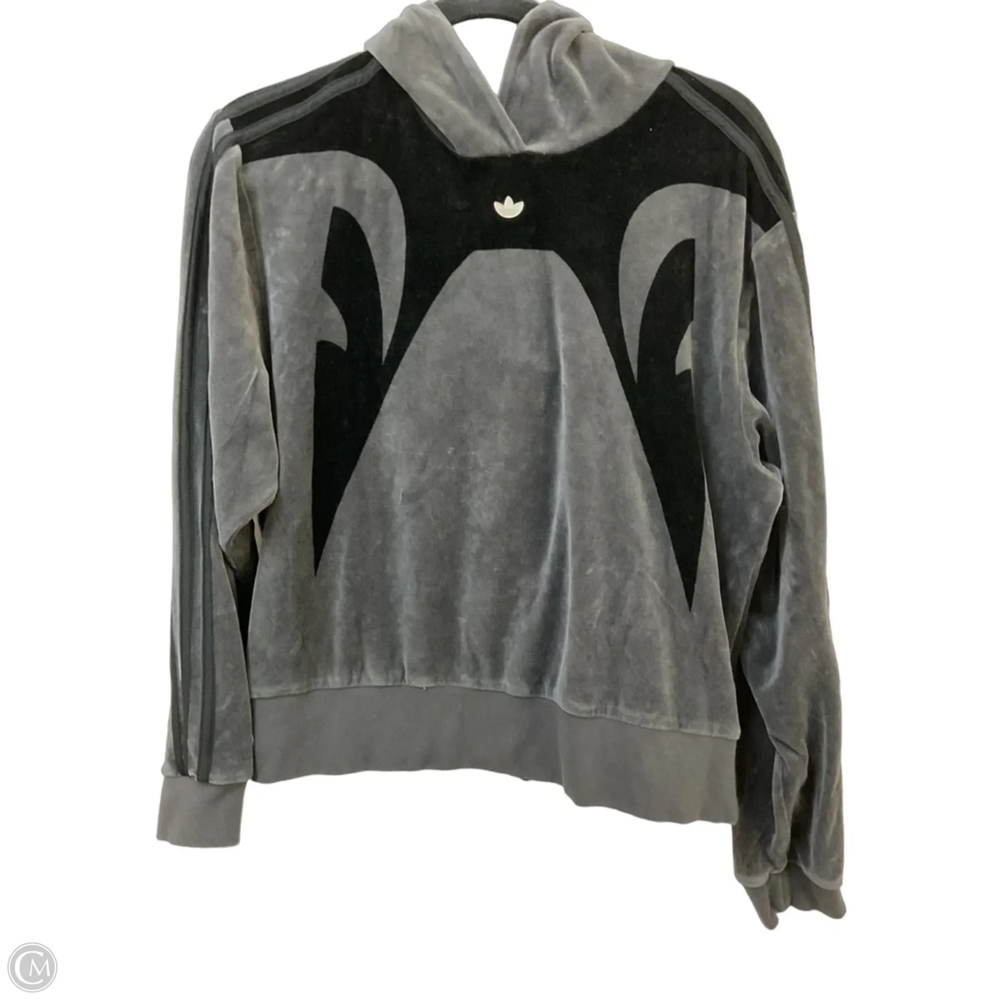 Sweater By Adidas In Grey, Size: M