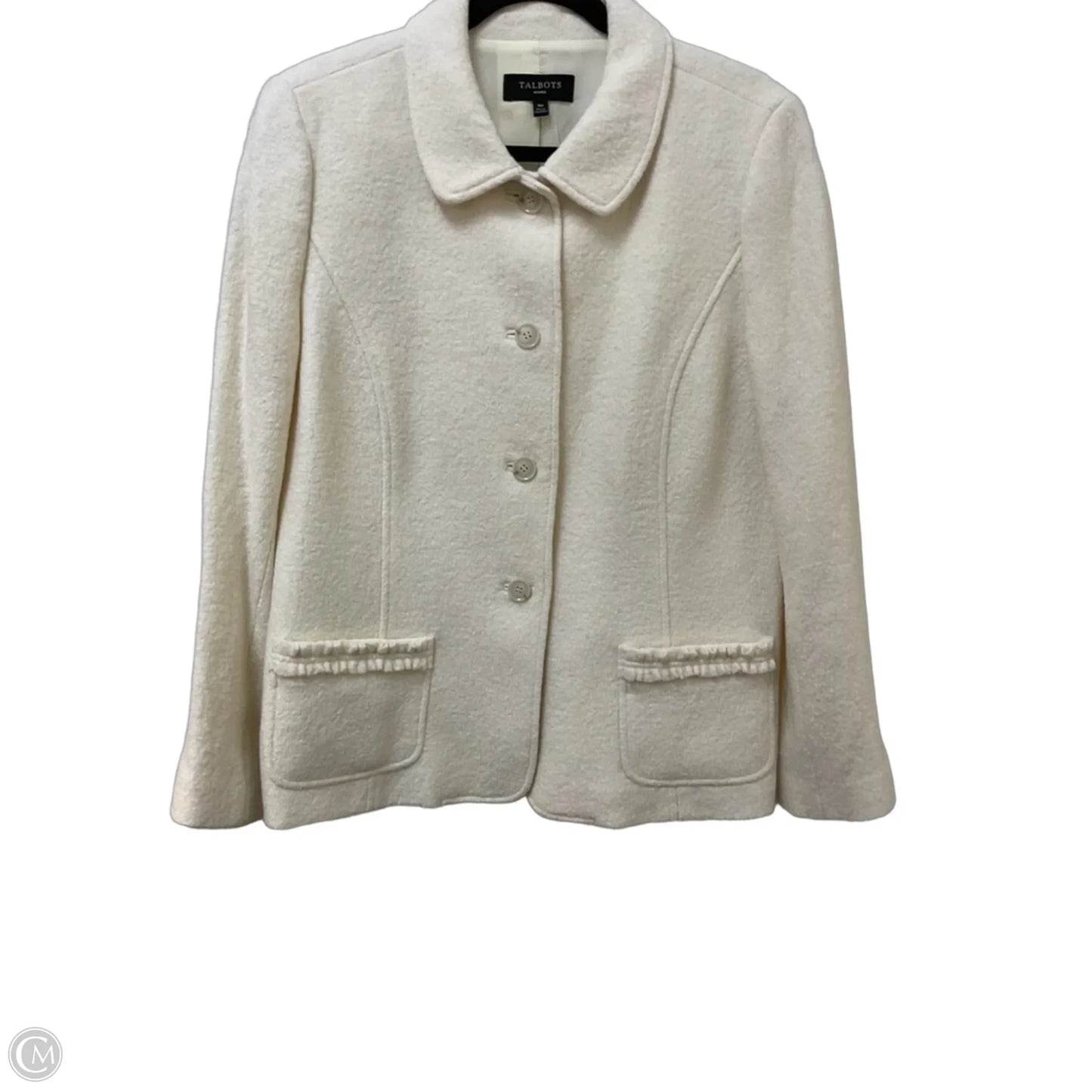 Jacket Other By Talbots In White, Size: Xl
