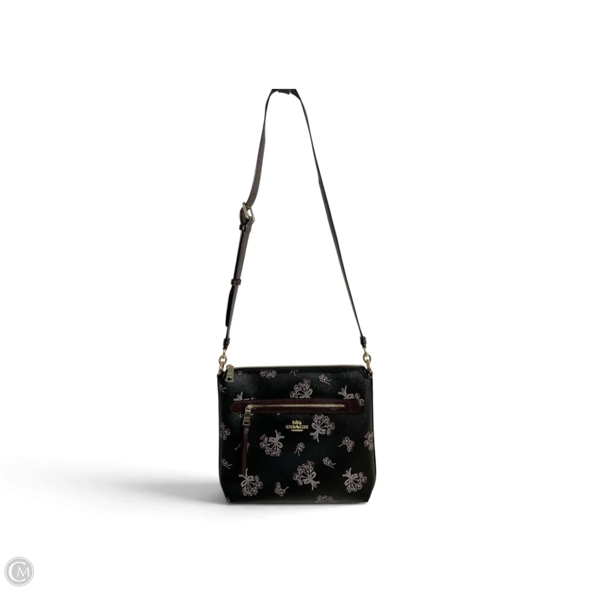 Crossbody Designer By Coach, Size: Medium