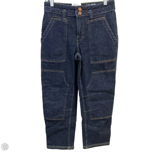 Jeans Straight By Pilcro In Blue Denim, Size: 4