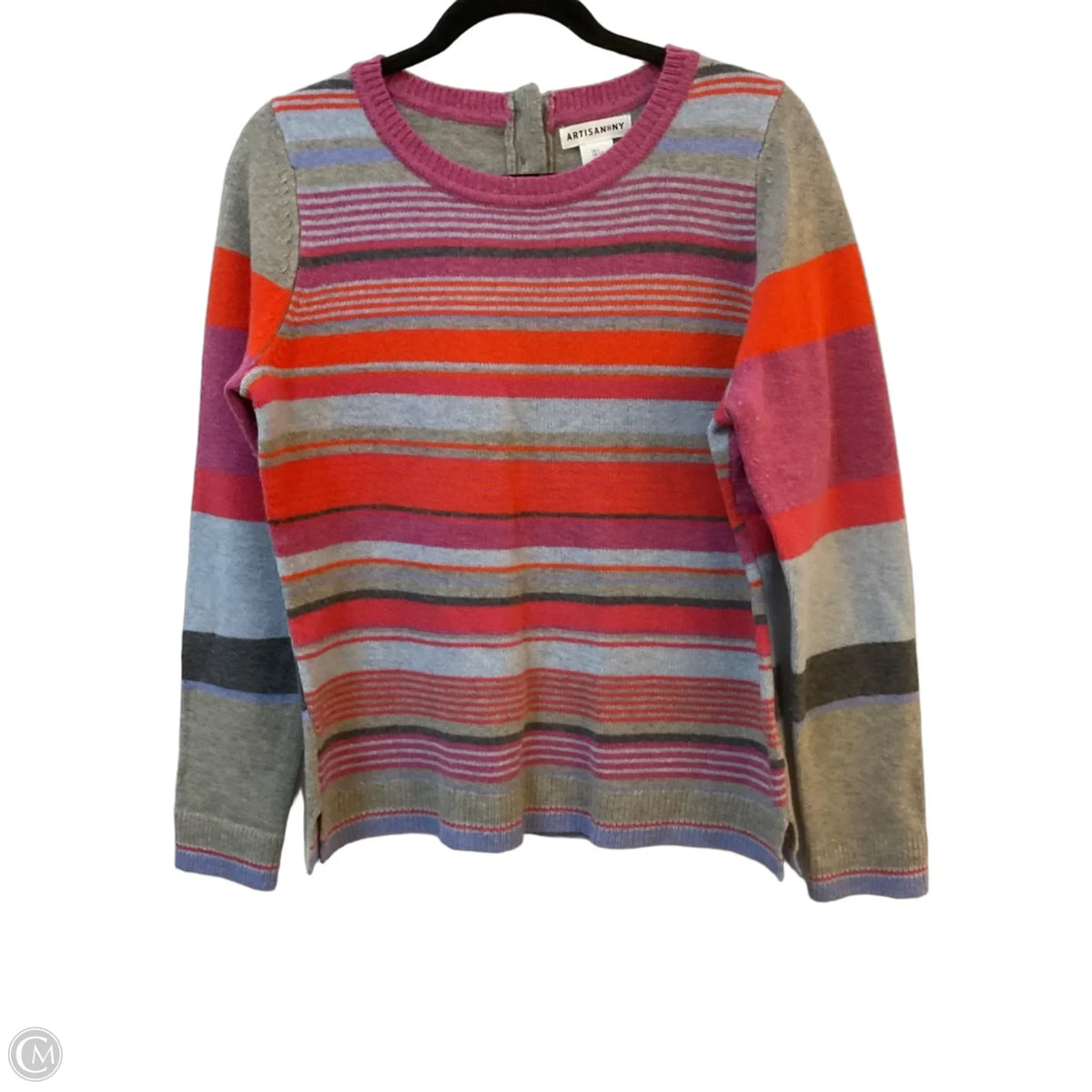 Sweater By Artisan Ny In Grey, Size: L