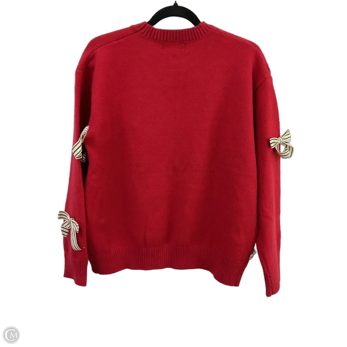 Sweater By Clothes Mentor In Red, Size: M