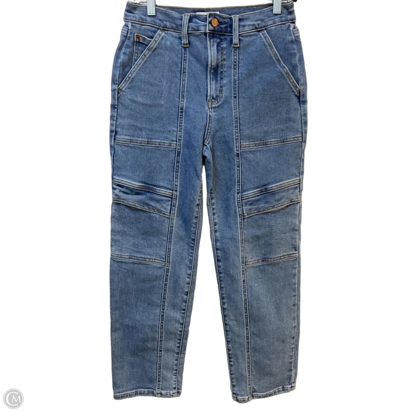 Jeans Straight By Sneak Peek In Blue Denim, Size: 4