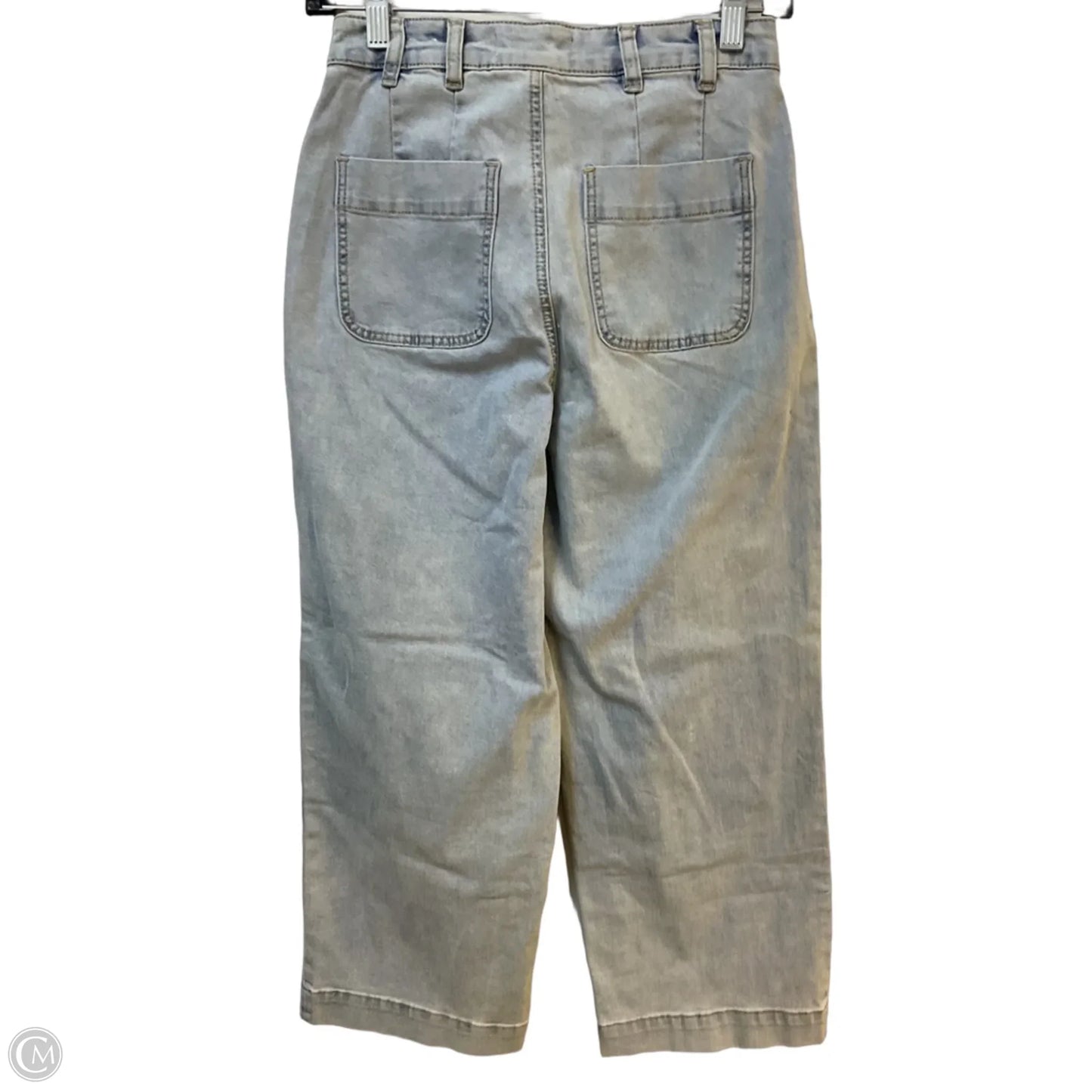Jeans Straight By Tribal In Blue Denim, Size: 0