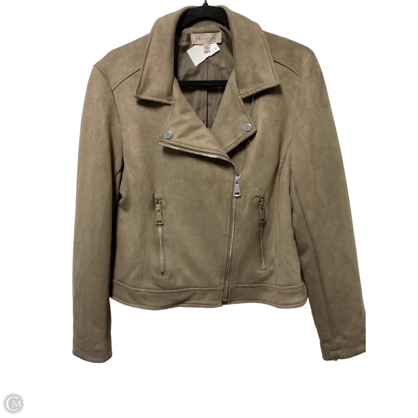 Jacket Other By Philosophy In Brown, Size: L