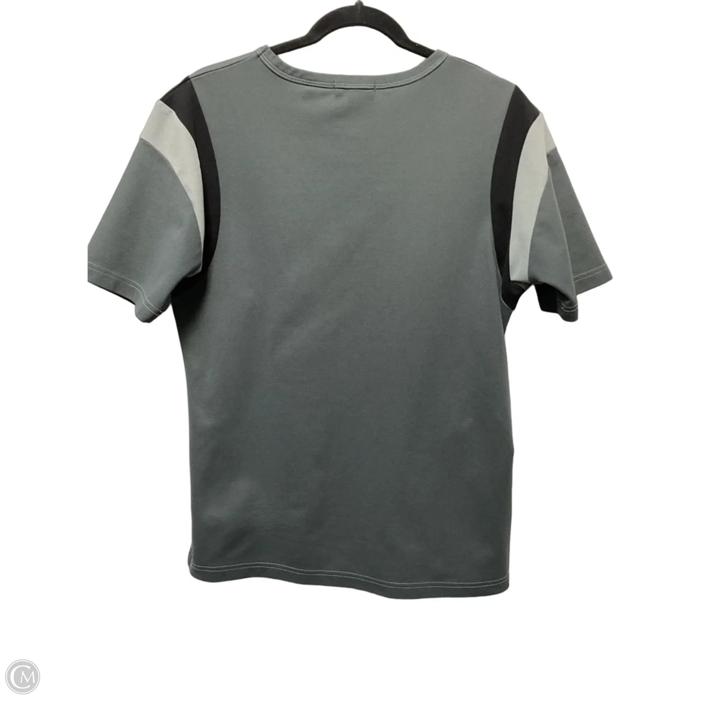 Top Short Sleeve By Ted Baker In Grey, Size: M