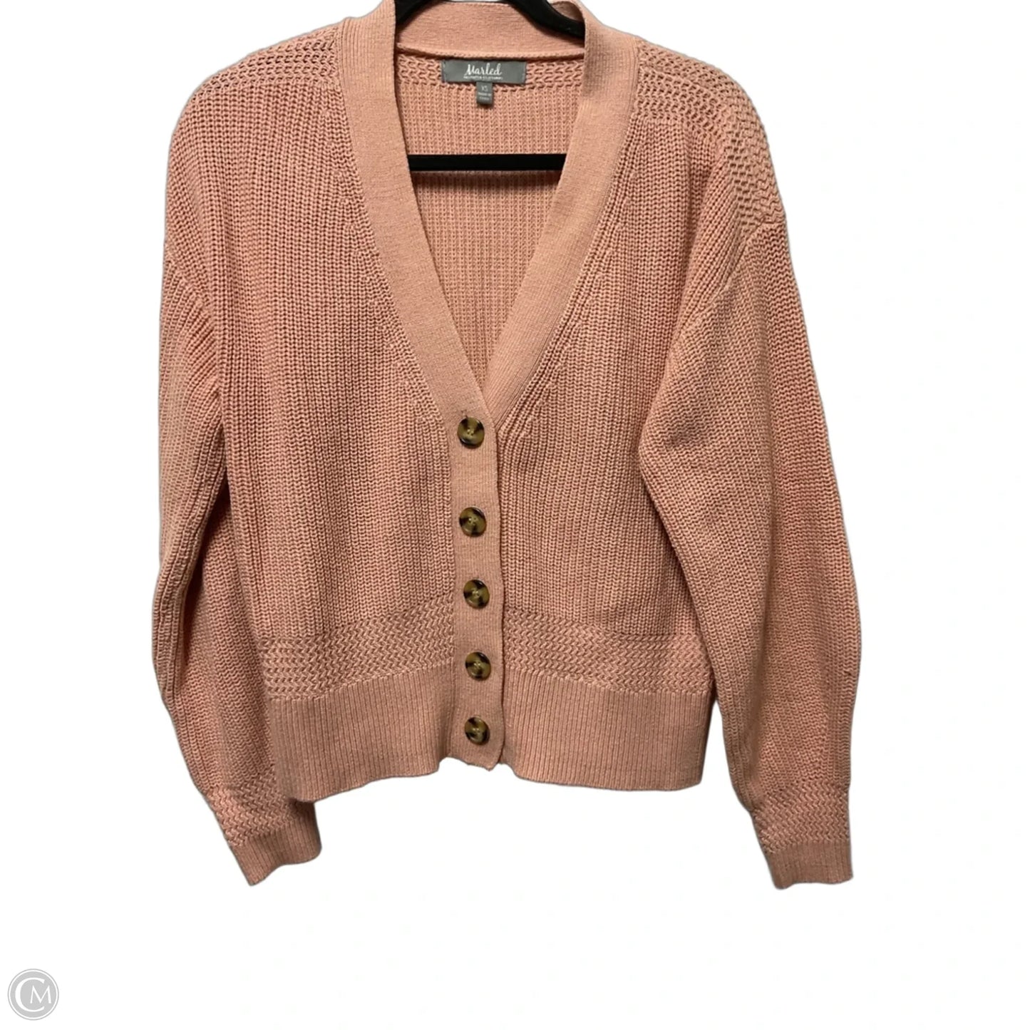 Cardigan By Marled In Pink, Size: Xs