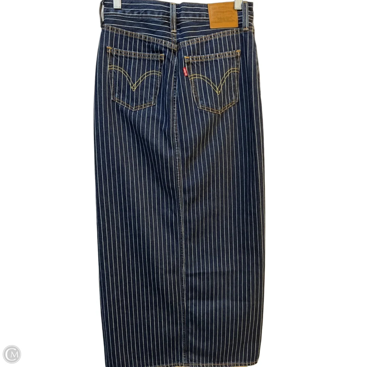 Skirt Maxi By Levis In Blue Denim, Size: 2