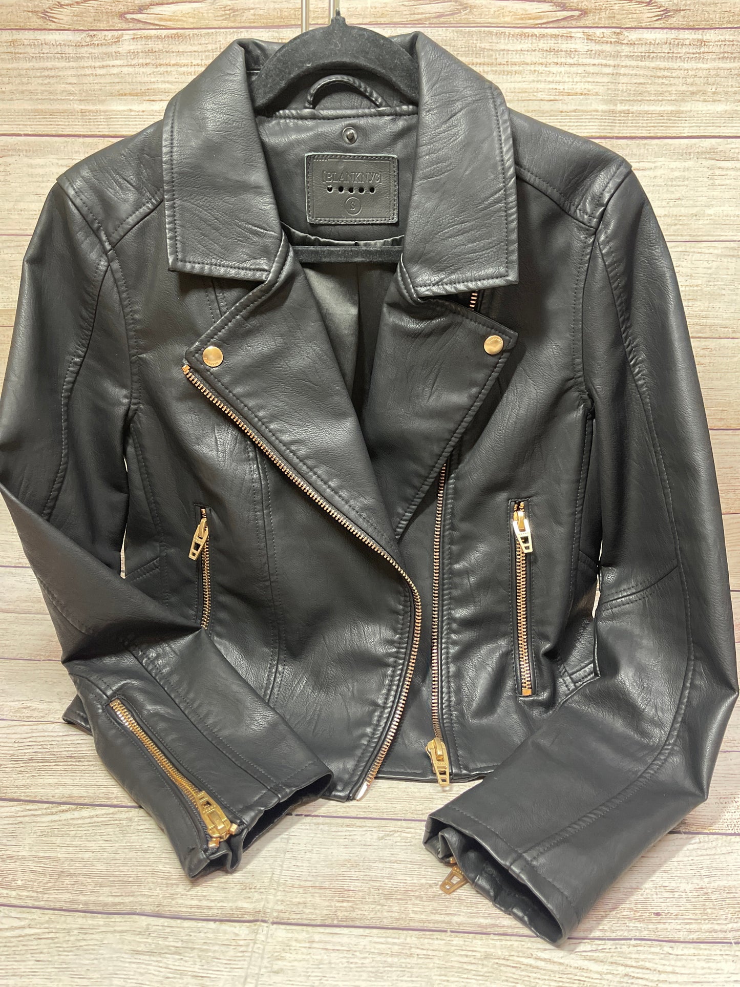 Jacket Leather By Blanknyc In Black, Size: S