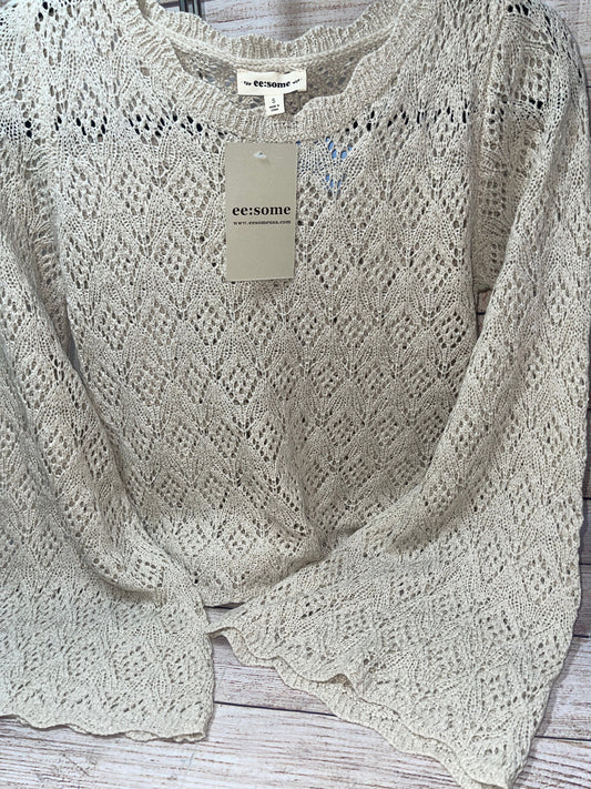 Sweater By Eesome In Ivory, Size: S