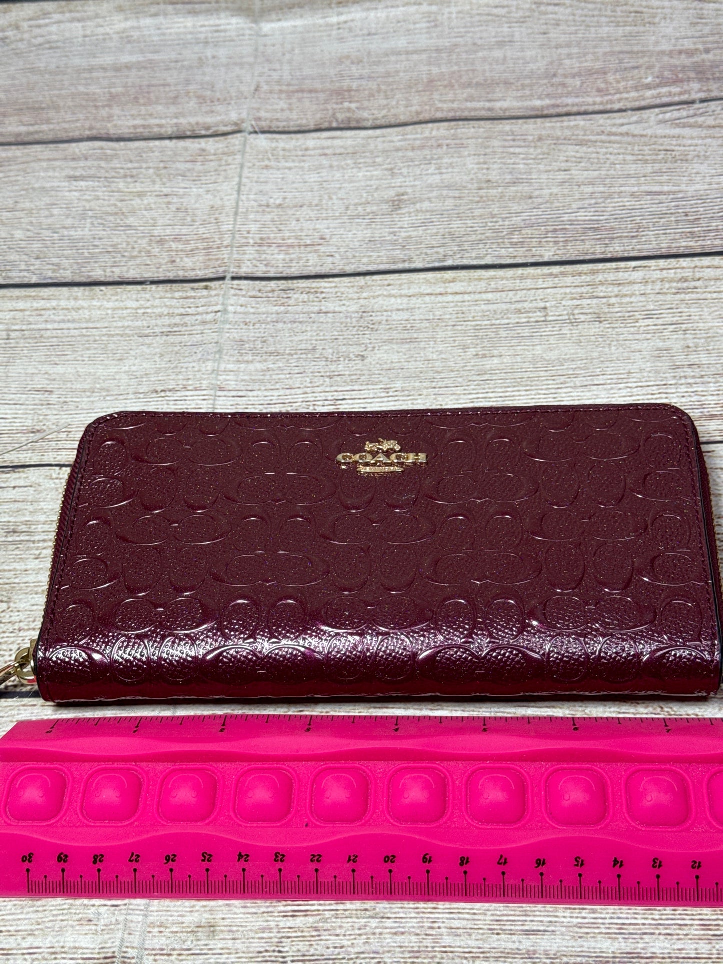 Wallet Designer By Coach, Size: Medium