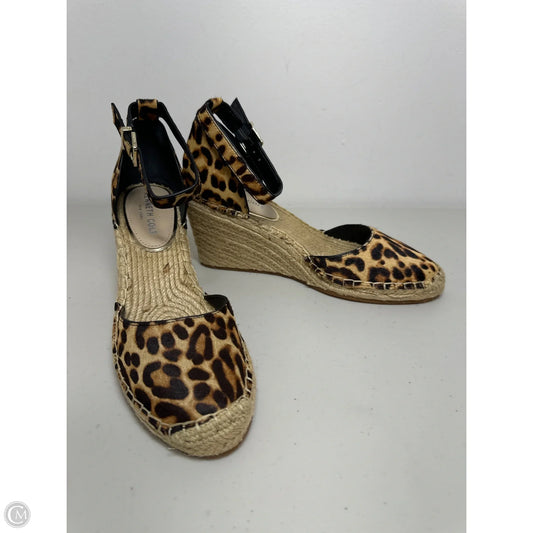 Shoes Heels Wedge By Kenneth Cole In Animal Print, Size: 6.5