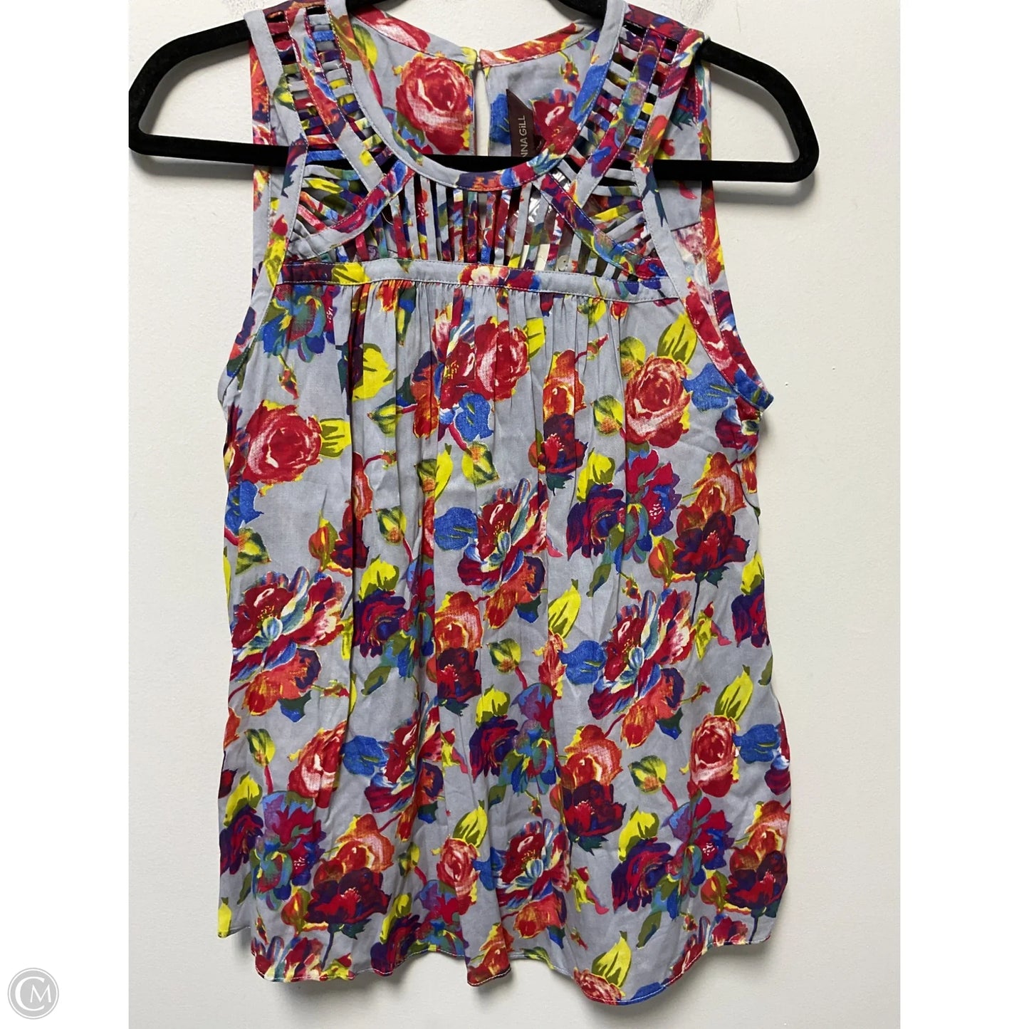 Top Sleeveless By Clothes Mentor In Multi-colored, Size: Xs