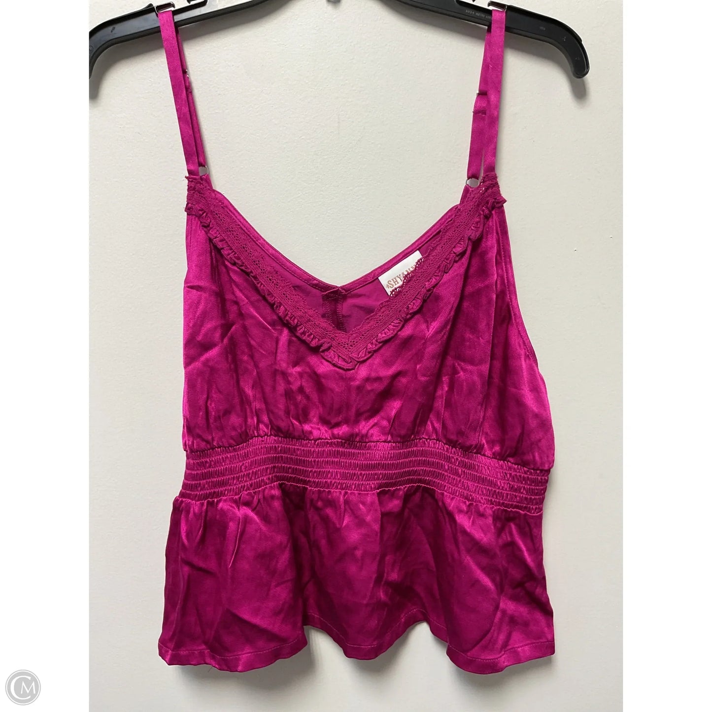 Top Cami By Clothes Mentor In Pink, Size: Xl