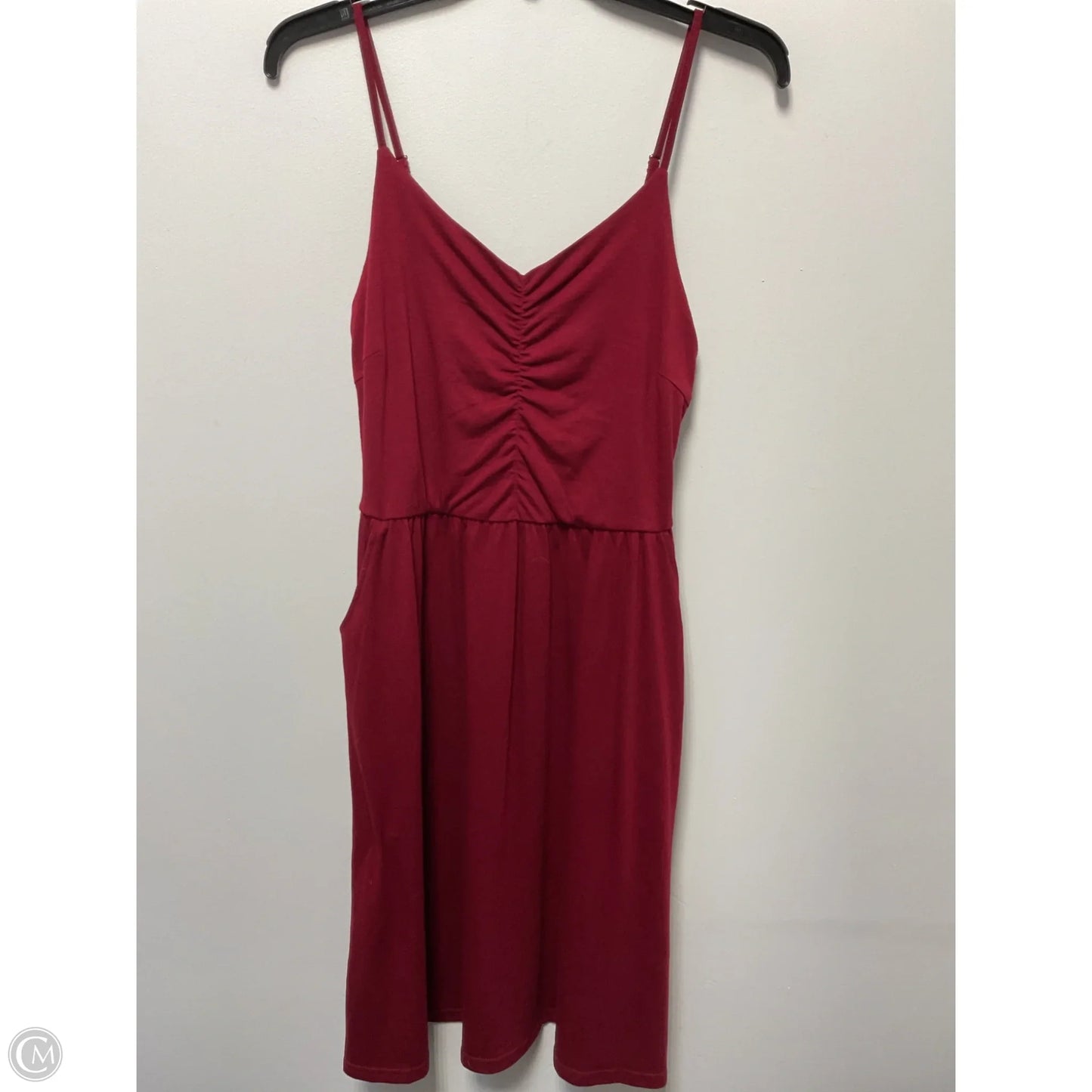 Dress Casual Midi By Clothes Mentor In Red, Size: M