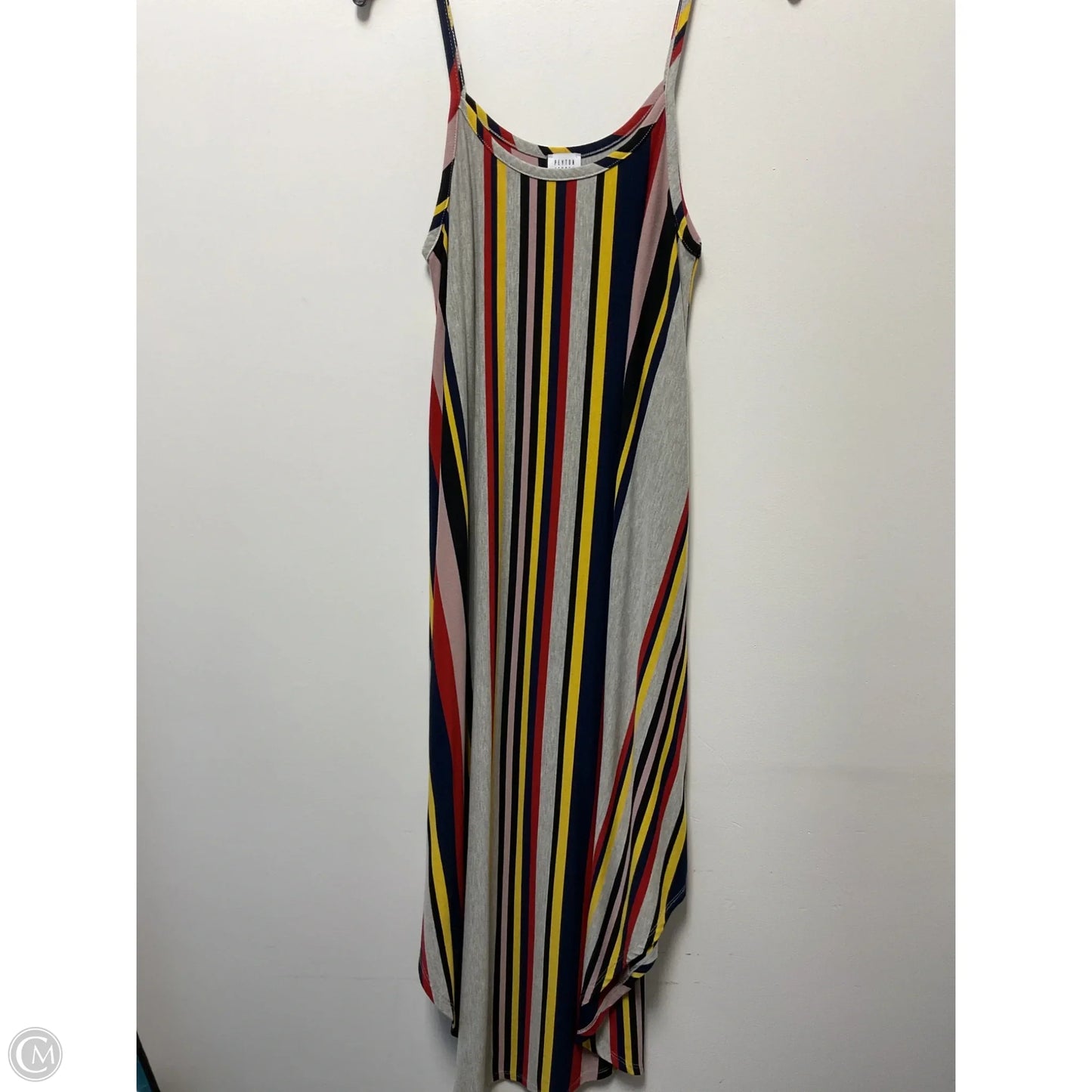 Dress Casual Midi By Peyton Jensen In Striped Pattern, Size: S