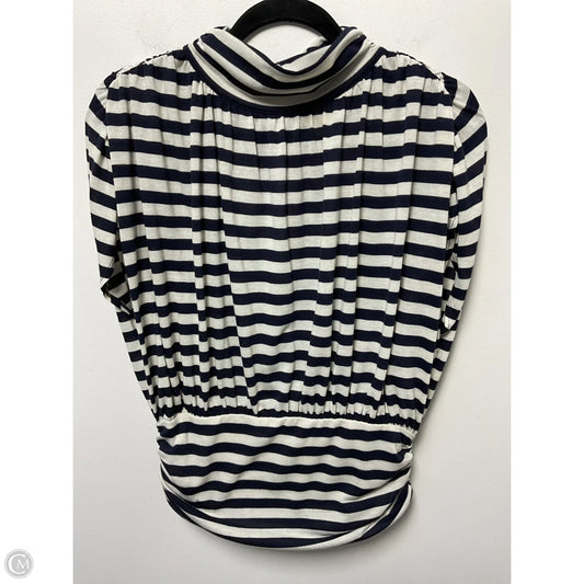 Tunic Short Sleeve By Maeve In Striped Pattern, Size: M