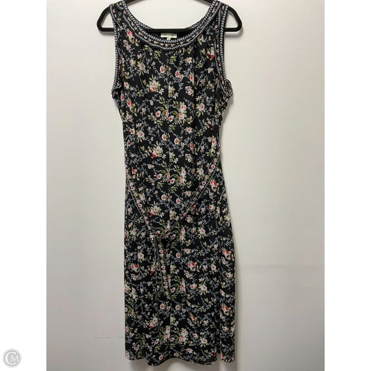 Dress Casual Midi By Max Studio In Floral Print, Size: M