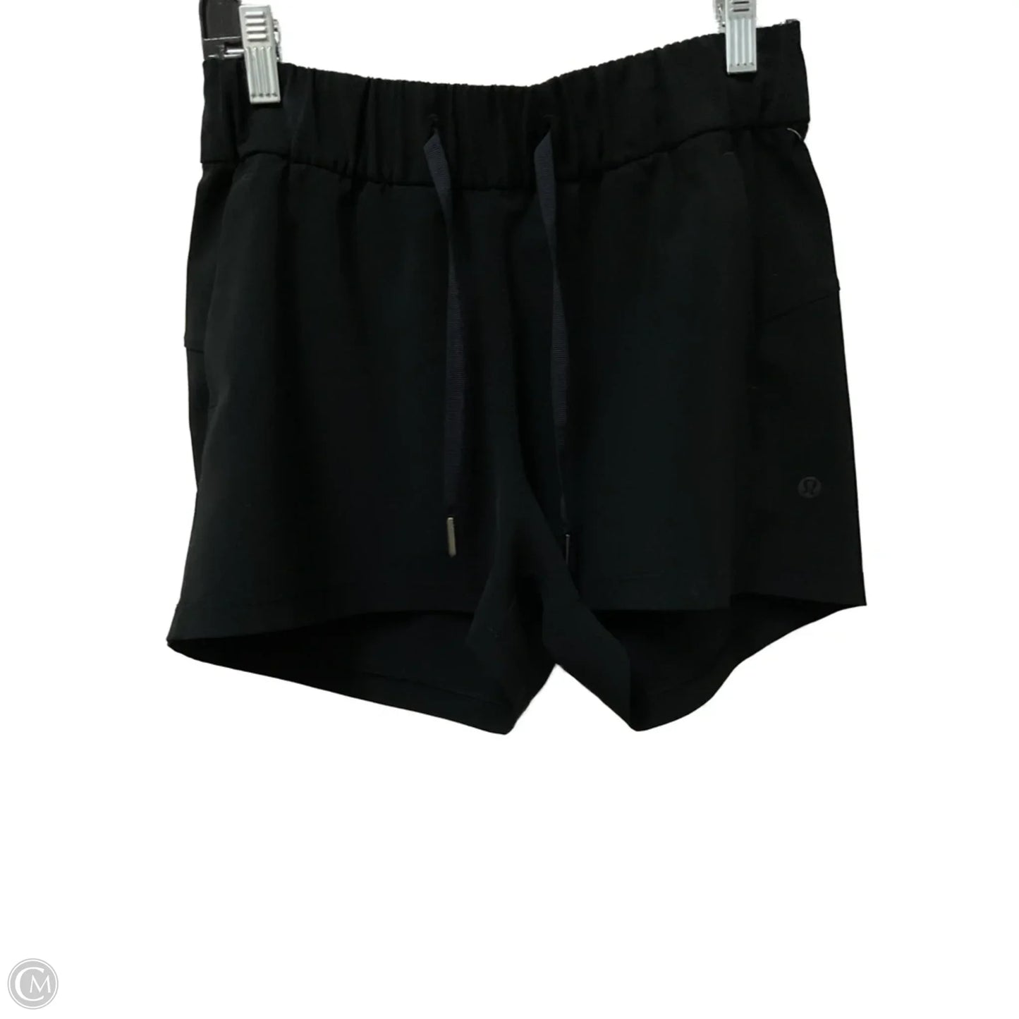 Athletic Shorts By Lululemon In Black, Size: 4