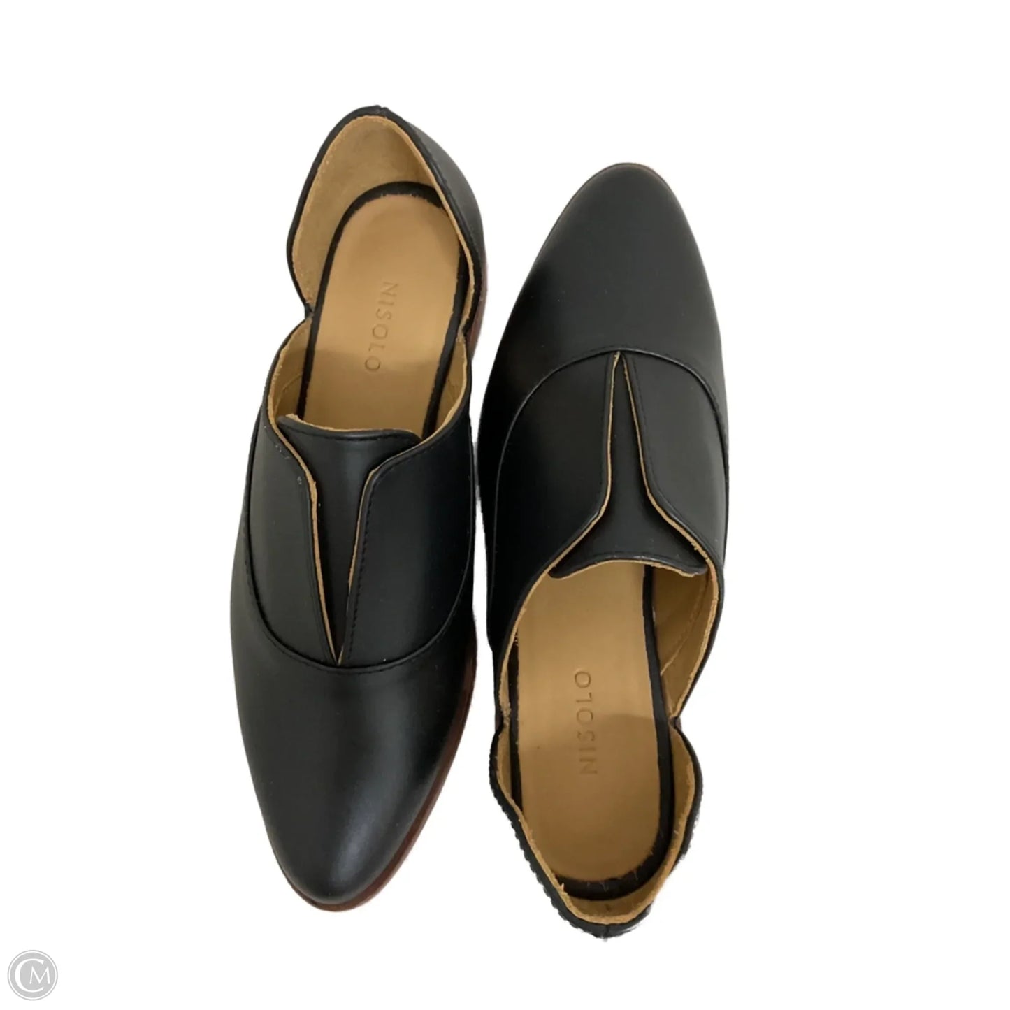 Shoes Flats By Clothes Mentor In Black, Size: 6.5