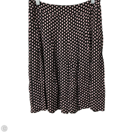 Skirt Midi By Talbots In Black & Pink, Size: 2p