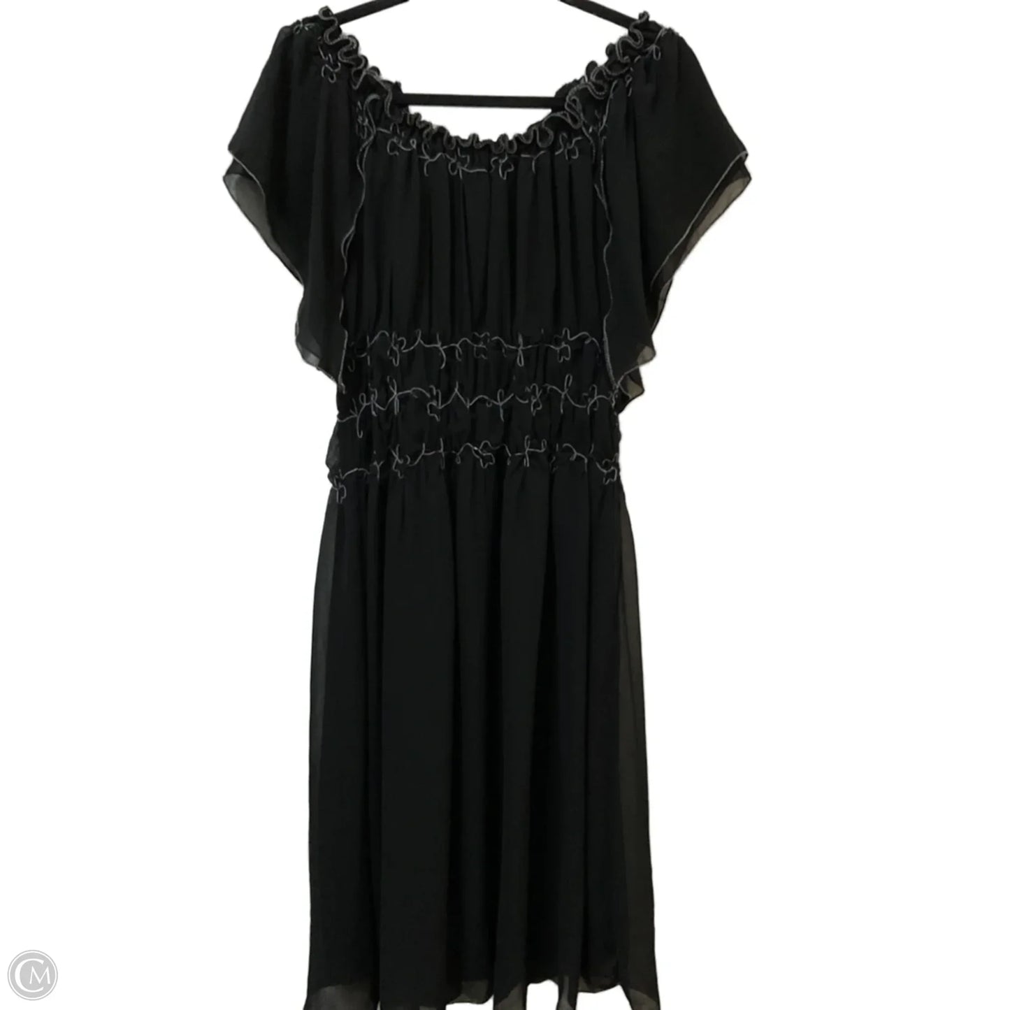 Dress Casual Midi By Max Studio In Black, Size: S