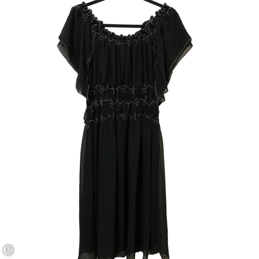 Dress Casual Midi By Max Studio In Black, Size: S