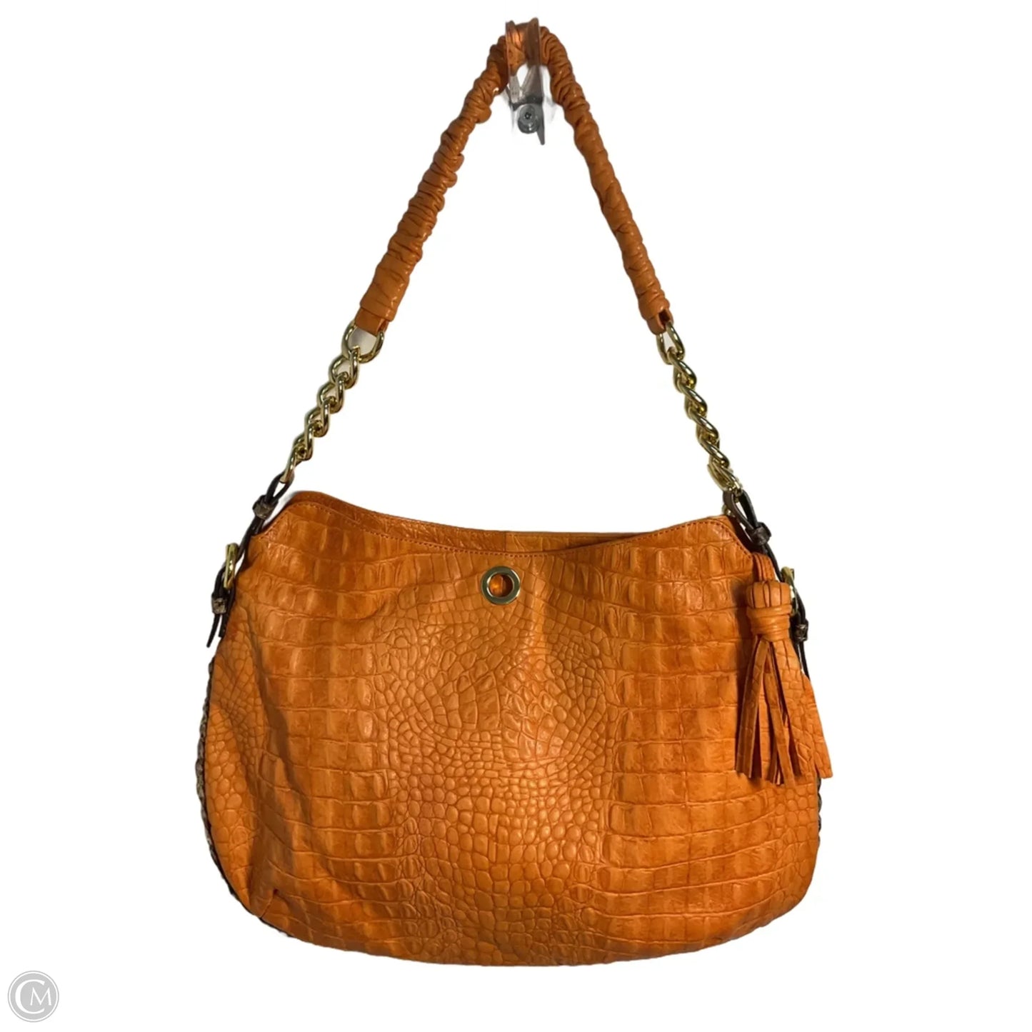 Handbag Leather By Clothes Mentor, Size: Large