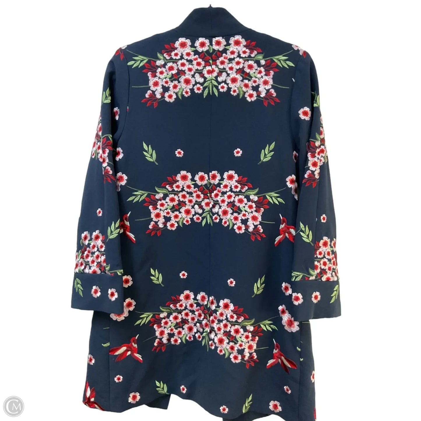 Blazer By Soft Surroundings In Blue & Red, Size: Xs