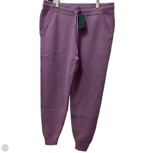 Pants Joggers By Clothes Mentor In Purple, Size: L