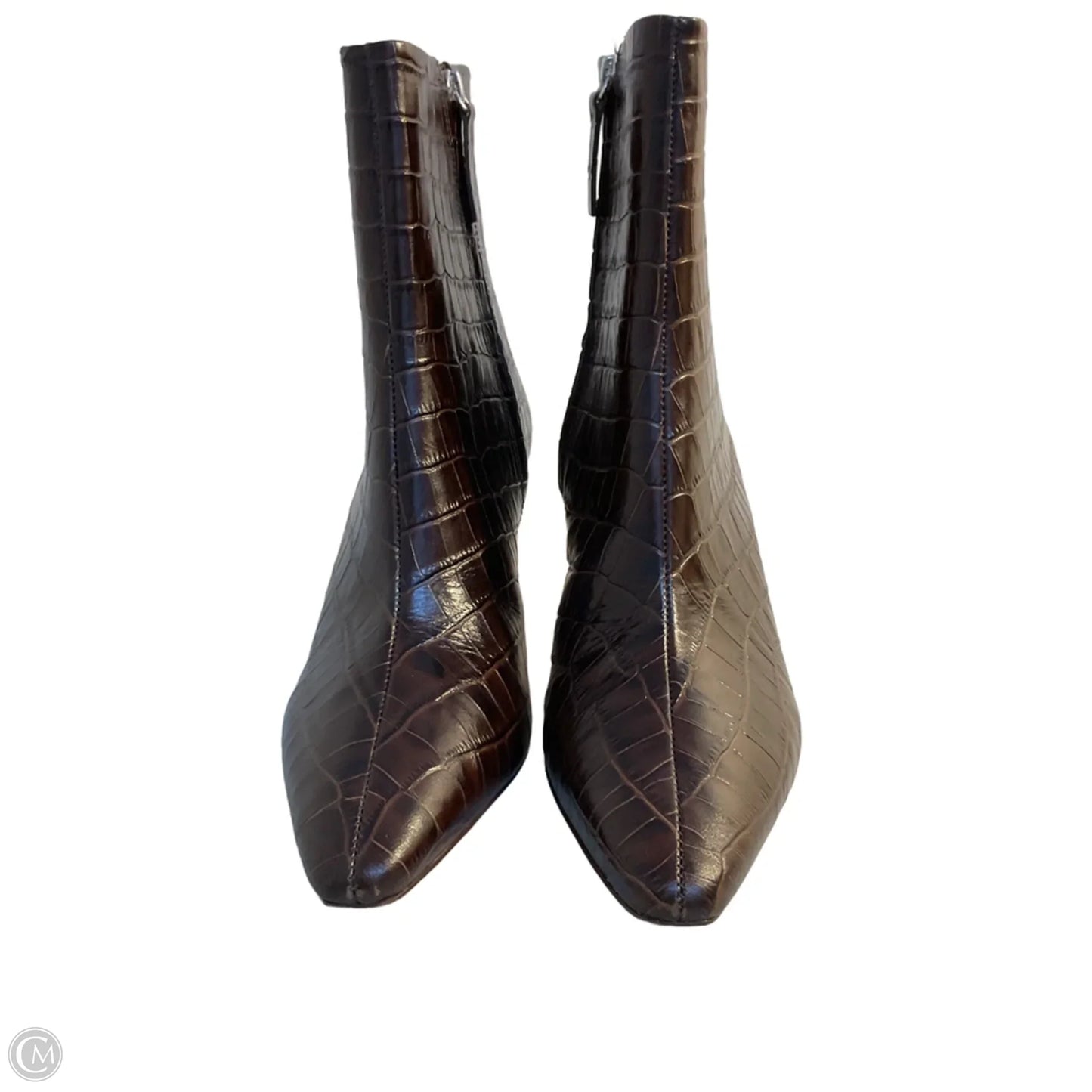 Boots Mid-calf Heels By Everlane In Brown, Size: 8