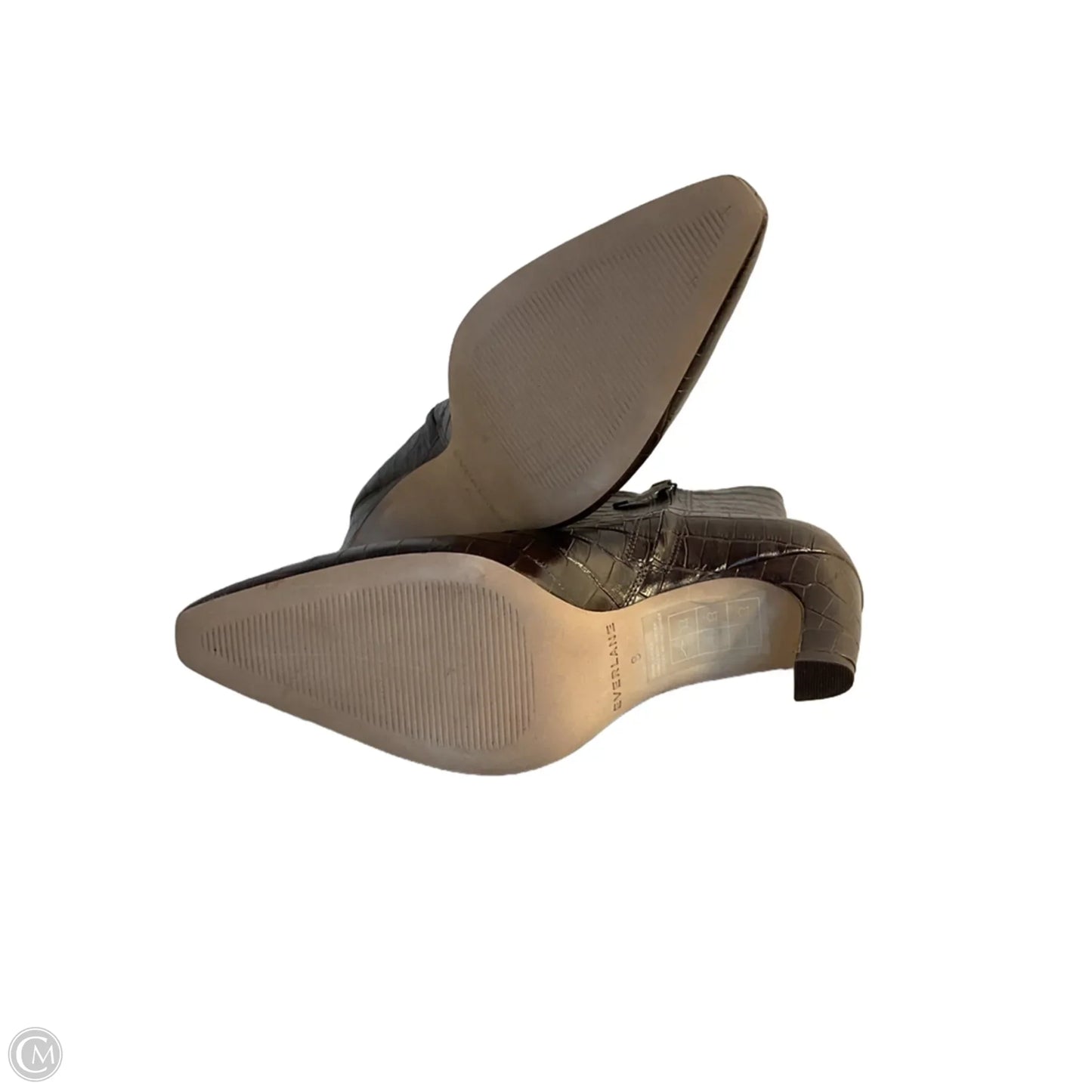 Boots Mid-calf Heels By Everlane In Brown, Size: 8