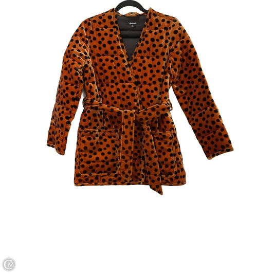 Jacket Puffer & Quilted By Madewell In Polkadot Pattern, Size: Xs
