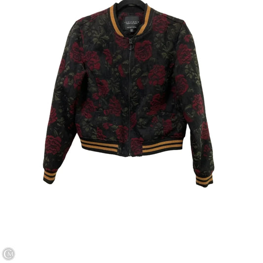 Jacket Moto By Sanctuary In Black & Red, Size: S