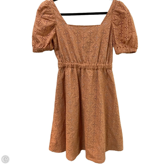Dress Casual Midi By Clothes Mentor In Orange, Size: M