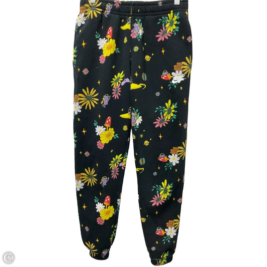 Pants Joggers By Nike In Black & Yellow, Size: S
