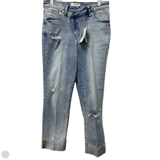 Jeans Straight By Clothes Mentor In Blue Denim, Size: 4