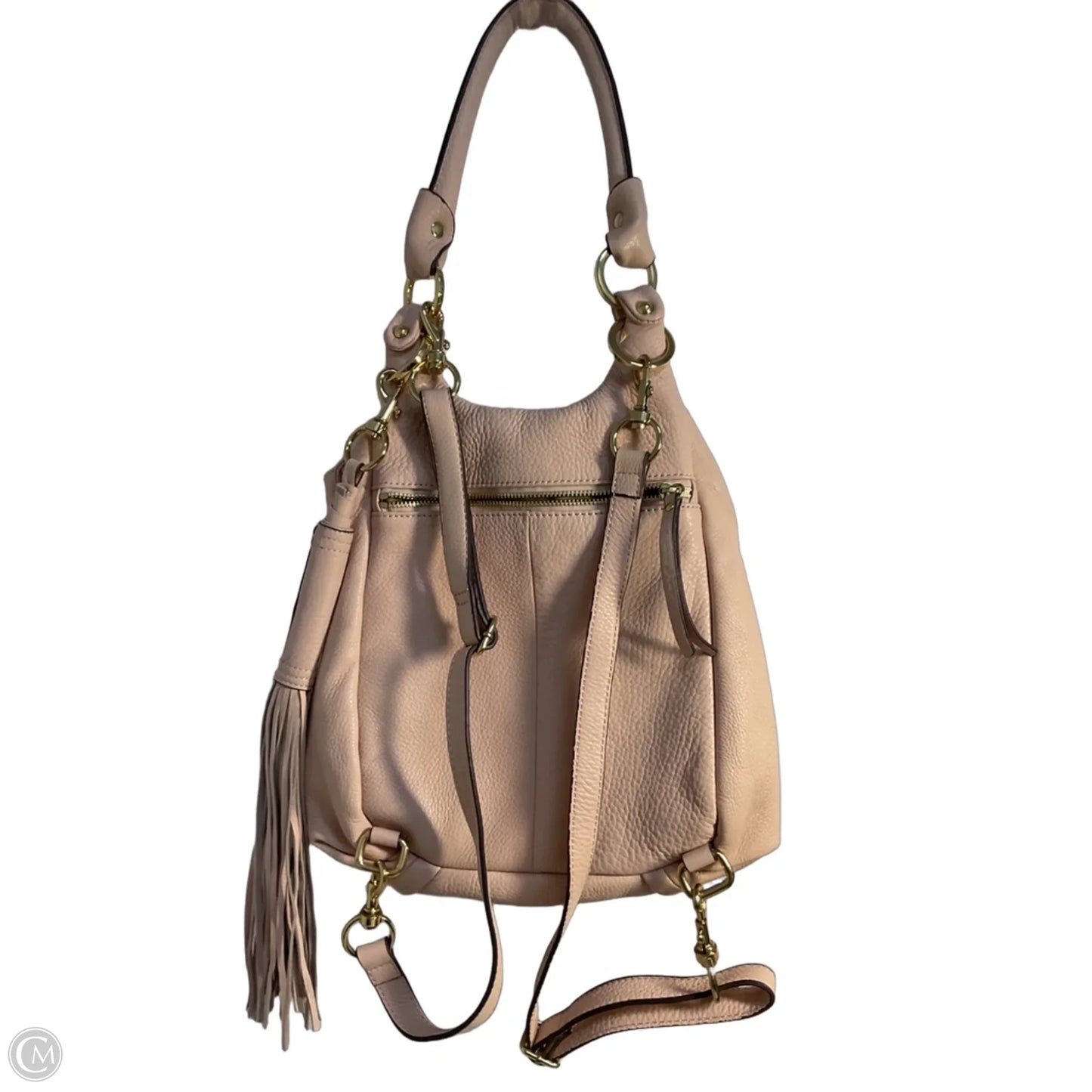 Backpack Leather By Clothes Mentor, Size: Large
